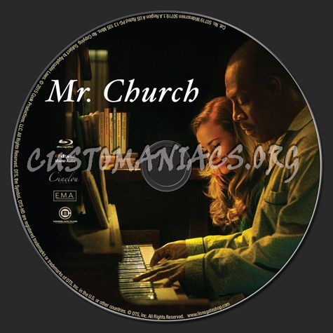 Mr Church blu-ray label