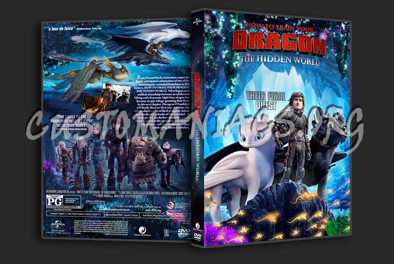 How To Train Your Dragon: The Hidden World dvd cover