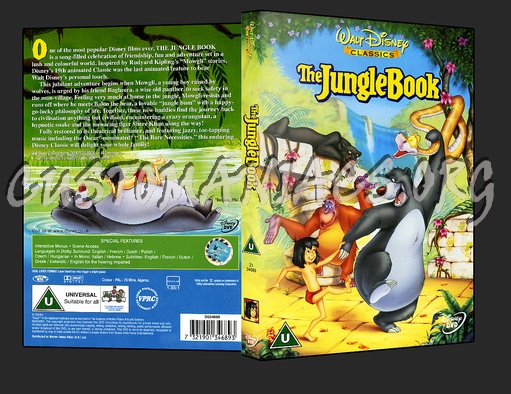 The Jungle Book dvd cover