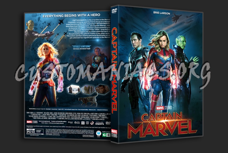 Captain Marvel dvd cover