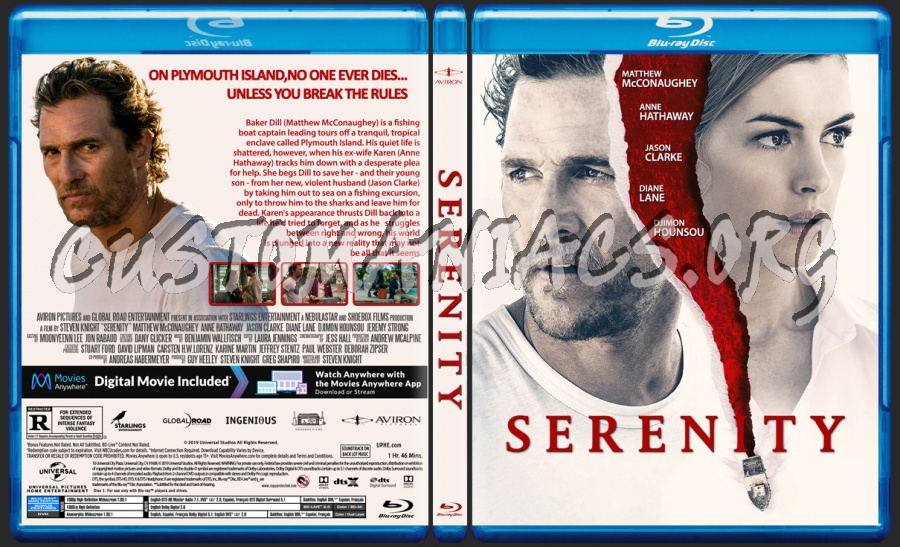 Serenity blu-ray cover