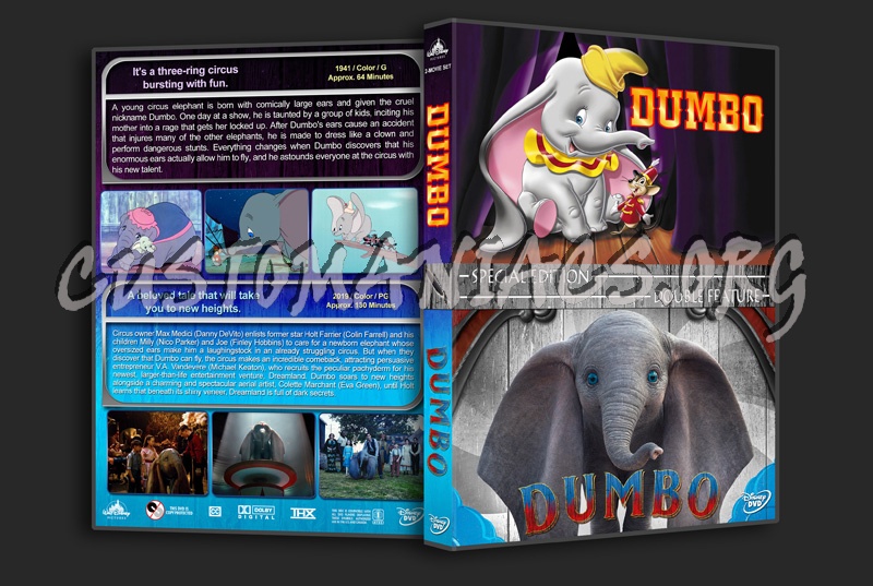 Dumbo Double Feature dvd cover