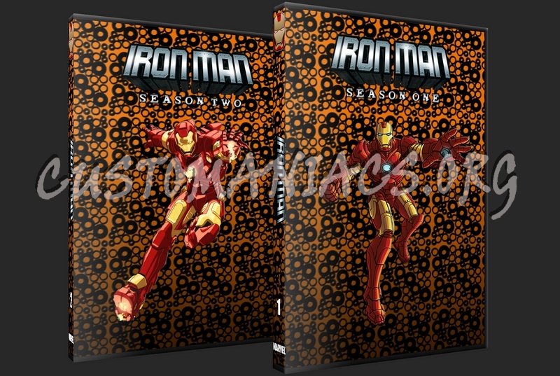 Marvel Cartoon Collection: Iron Man dvd cover