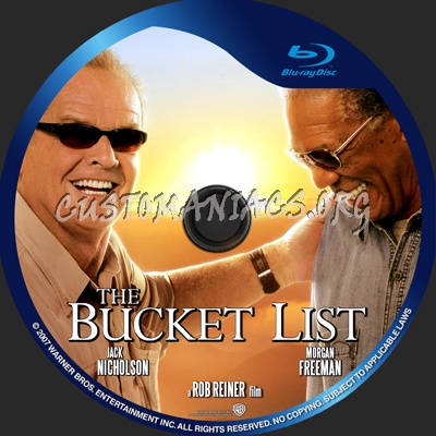 The Bucket List blu-ray label