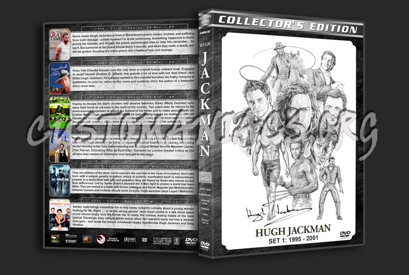 Hugh Jackman Filmography - Set 1 (1995-2001) dvd cover