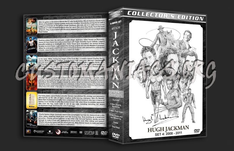 Hugh Jackman Filmography - Set 4 (2008-2011) dvd cover