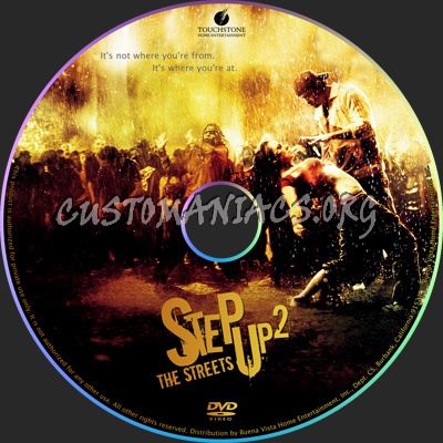 Step Up 2: The Streets dvd label