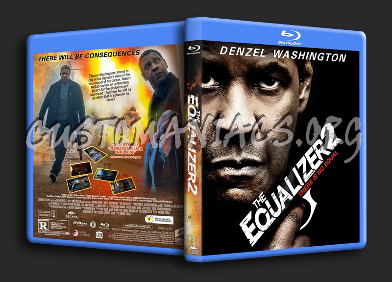 The Equalizer 2 dvd cover