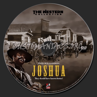 Joshua dvd label