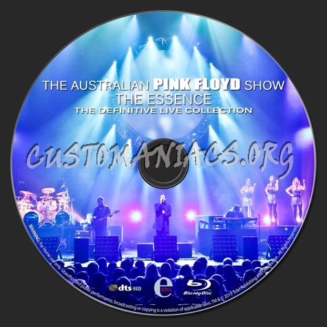 The Australian Pink Floyd Show - The Essence blu-ray label - DVD Covers Labels by Customaniacs, id: 256993 free download highres blu-ray label