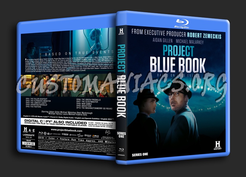 Project Blue Book blu-ray cover