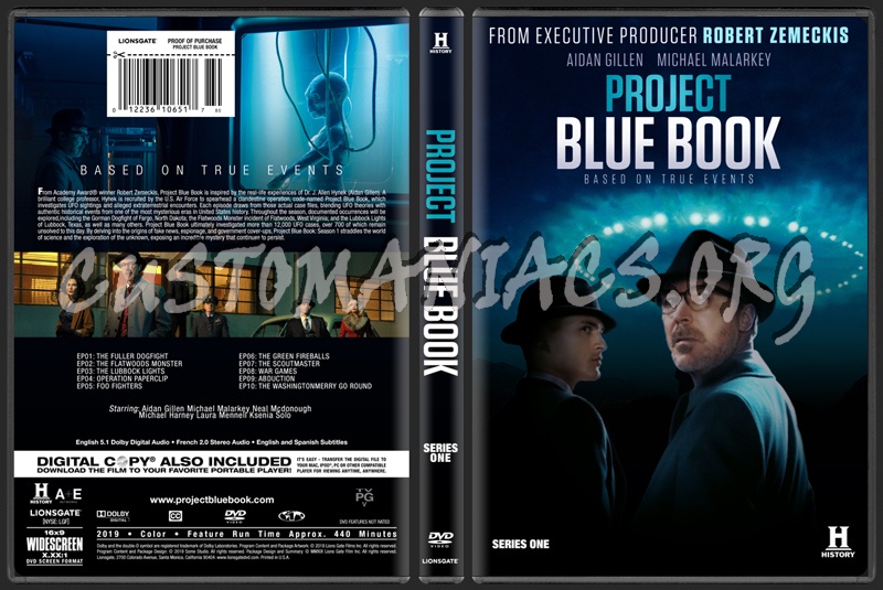 Project Blue Book dvd cover