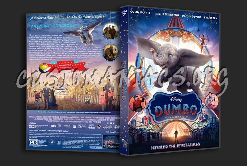 Dumbo (2019) dvd cover