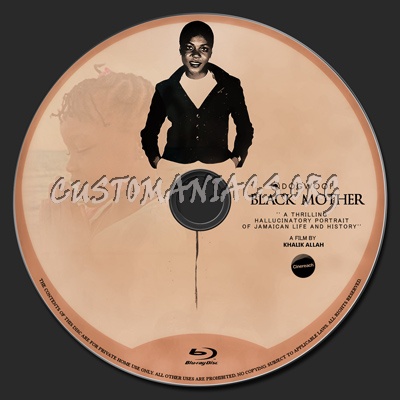 Black Mother blu-ray label