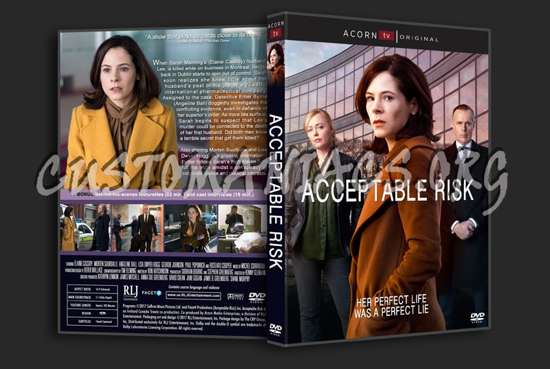 Acceptable  Risk dvd cover