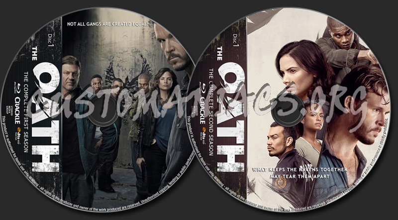 The Oath Seasons 1-2 blu-ray label