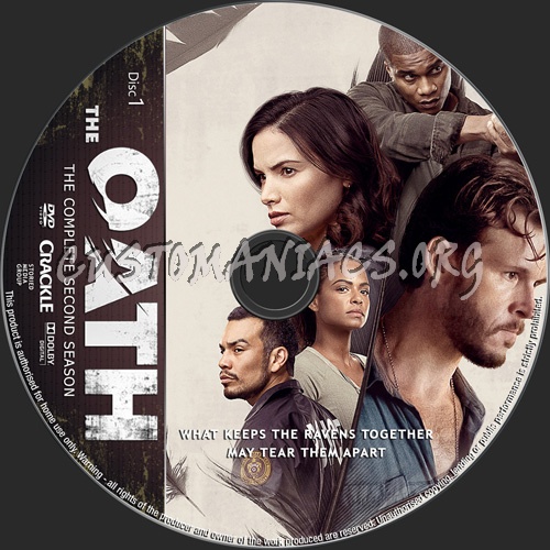 The Oath Season 2 dvd label