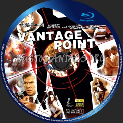 Vantage Point blu-ray label