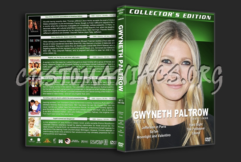Gwyneth Paltrow Filmography - Set 2 (1995-1996) dvd cover