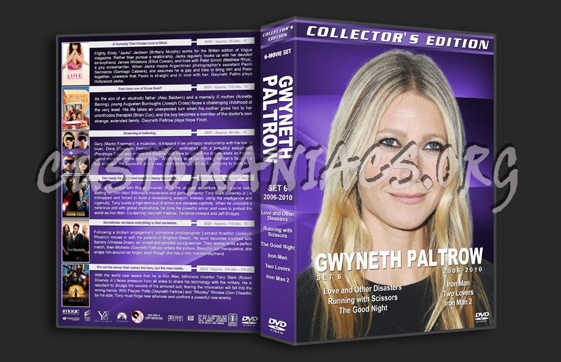 Gwyneth Paltrow Filmography - Set 6 (2006-2010) dvd cover