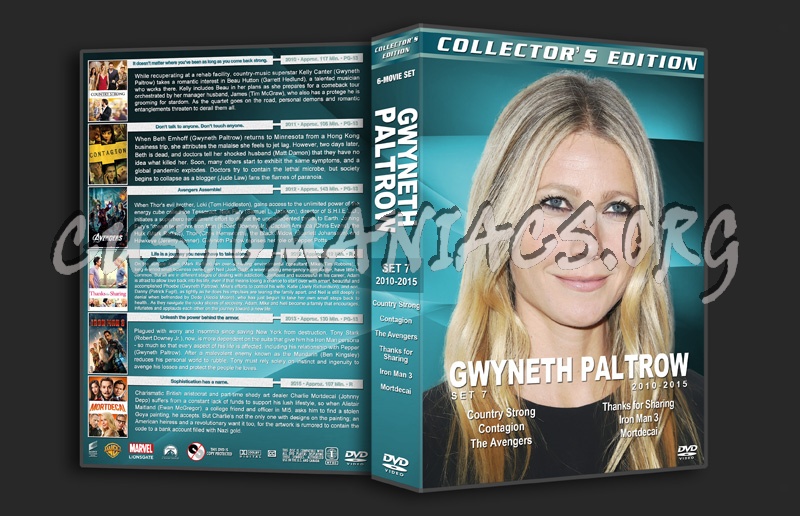 Gwyneth Paltrow Filmography - Set 7 (2010-2015) dvd cover