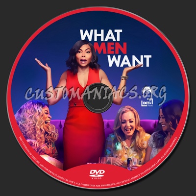 What Men Want dvd label