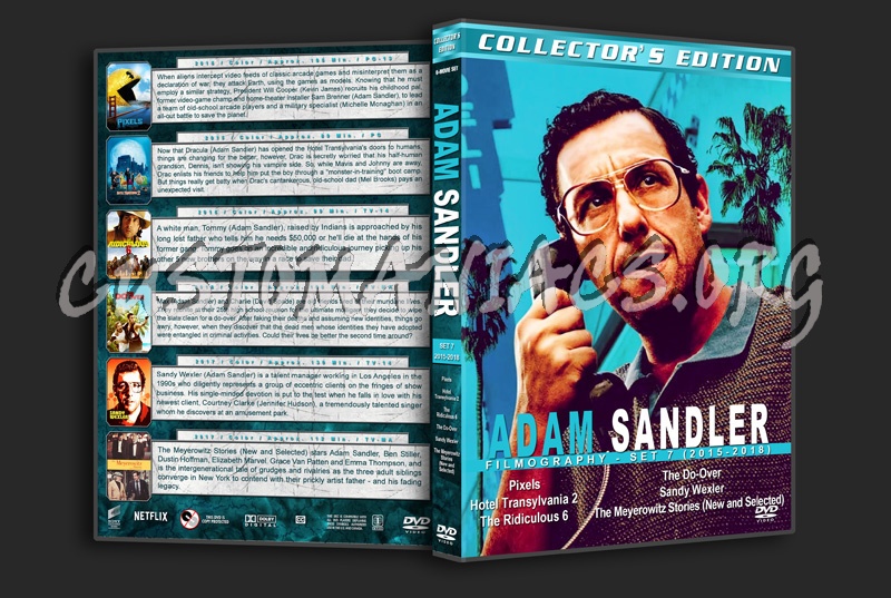 Adam Sandler Filmography - Set 7 (2015-2018) dvd cover