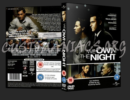 We Own The Night dvd cover