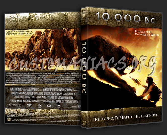 10,000 Bc dvd cover