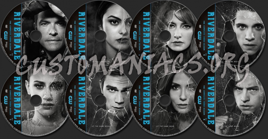 Riverdale Season 3 dvd label