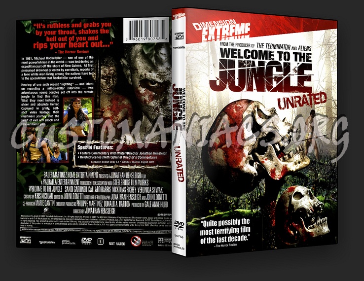 Welcome to the Jungle dvd cover