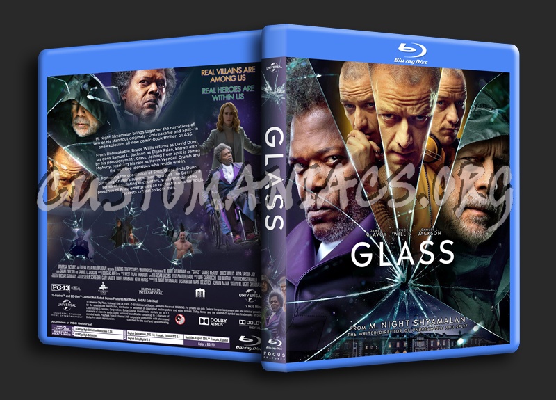 Glass dvd cover