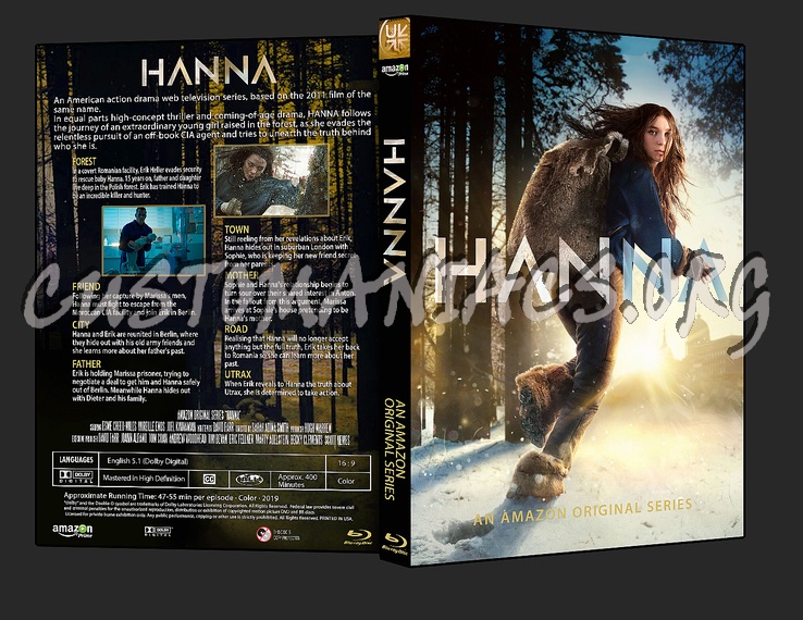 Hanna - Season 1 dvd cover