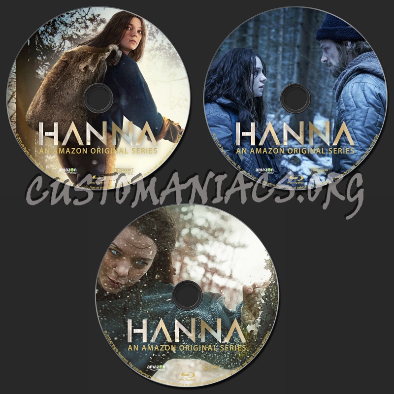 Hanna - Season 1 dvd label