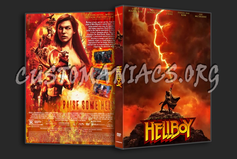 Hellboy (2019) dvd cover