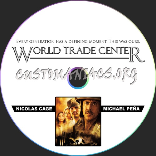 World Trade Center dvd label