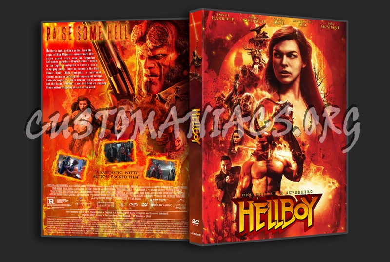 Hellboy (2019) dvd cover