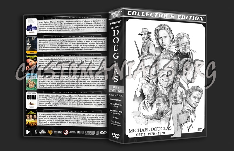 Michael Douglas Film Collection - Set 1 (1970-1979) dvd cover