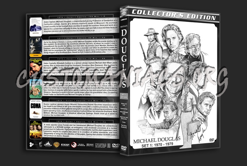 Michael Douglas Film Collection - Set 1 (1970-1979) dvd cover