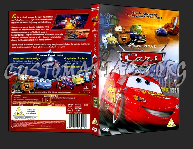 Cars dvd cover