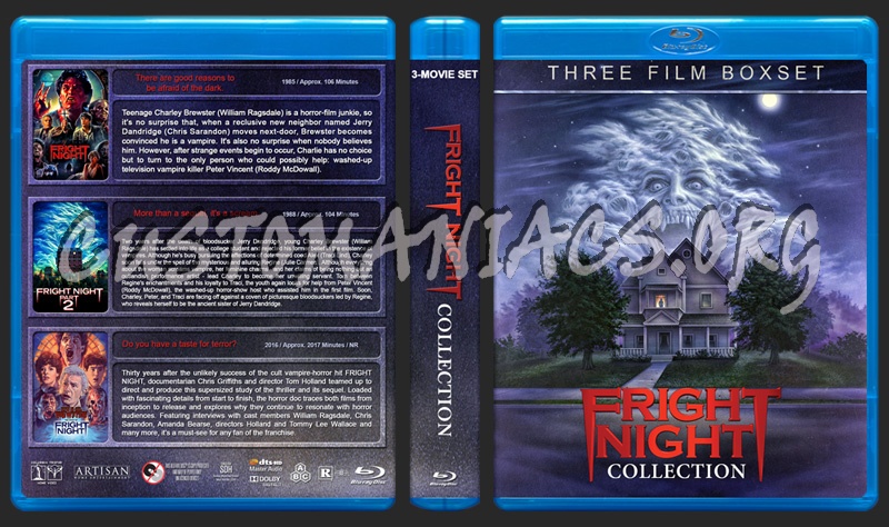 Fright Night Collection blu-ray cover