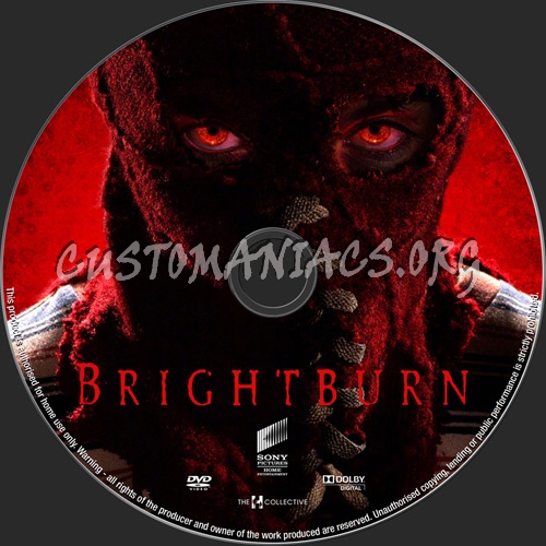 Brightburn dvd label