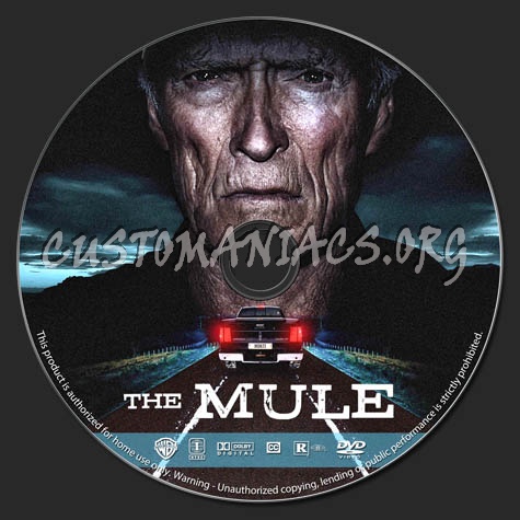 The Mule dvd label