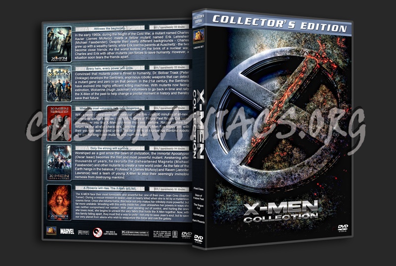 X-Men Collection dvd cover