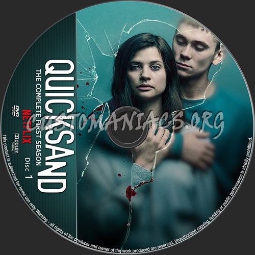 Quicksand Season 1 dvd label