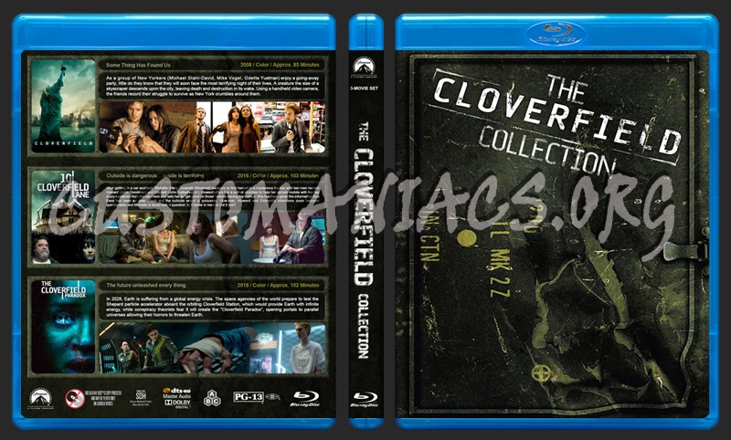 The Cloverfield Collection blu-ray cover