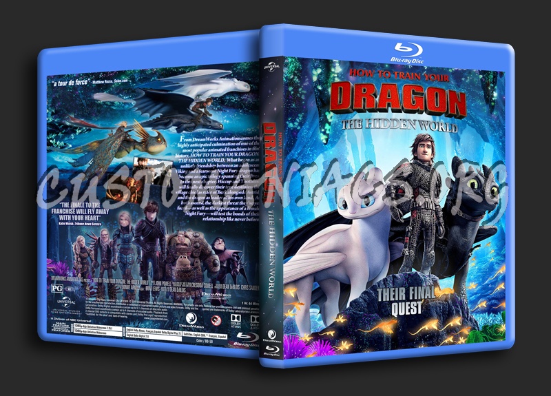 How To Train Your Dragon: The Hidden World dvd cover