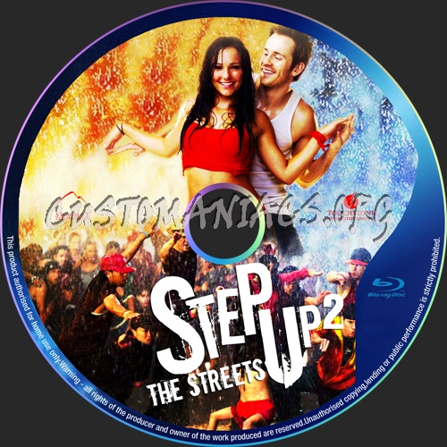 Step Up 2 The Streets dvd label