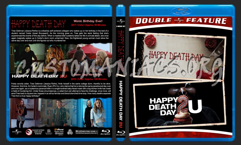 Happy Death Day Double Feature blu-ray cover