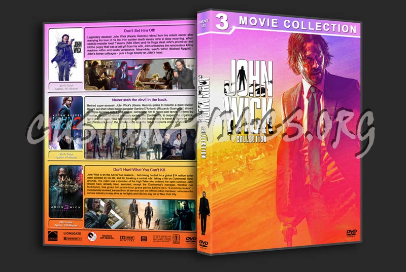 John Wick Collection dvd cover